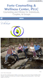 Mobile Screenshot of fortecounselingcenter.com